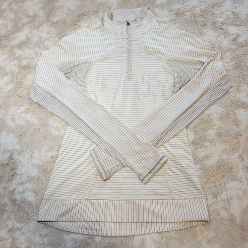 Lululemon striped half zip - half,